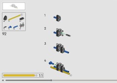 LEGO 42210 instructions page 80 – build guide