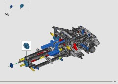 LEGO 42210 instructions page 87 – build guide