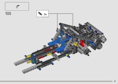 LEGO 42210 instructions page 97 – build guide
