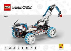 LEGO 42211 instructions page 1 – build guide