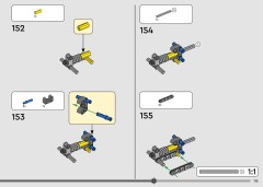 LEGO 42211 instructions page 115 – build guide