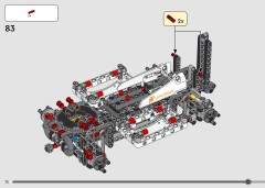 LEGO 42211 instructions page 72 – build guide