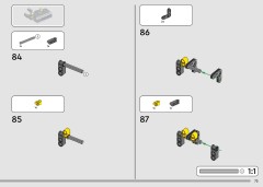 LEGO 42211 instructions page 73 – build guide