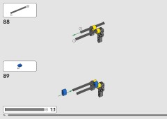 LEGO 42211 instructions page 74 – build guide