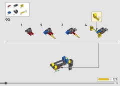 LEGO 42211 instructions page 75 – build guide