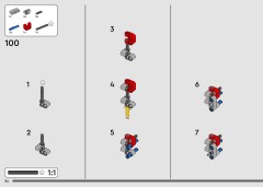 LEGO 42211 instructions page 84 – build guide
