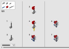 LEGO 42211 instructions page 86 – build guide