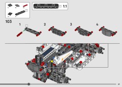 LEGO 42211 instructions page 89 – build guide