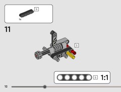 LEGO 42211 instructions page 12 – build guide