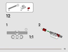 LEGO 42211 instructions page 13 – build guide