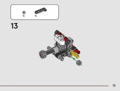 LEGO 42211 instructions page 15 – build guide