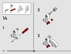 LEGO 42211 instructions page 16 – build guide