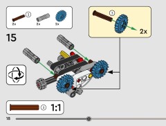 LEGO 42211 instructions page 18 – build guide
