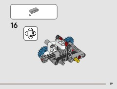 LEGO 42211 instructions page 19 – build guide
