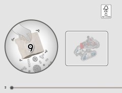 LEGO 42211 instructions page 2 – build guide
