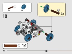 LEGO 42211 instructions page 22 – build guide