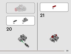 LEGO 42211 instructions page 25 – build guide