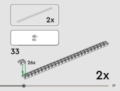 LEGO 42211 instructions page 37 – build guide