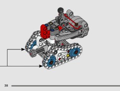 LEGO 42211 instructions page 38 – build guide