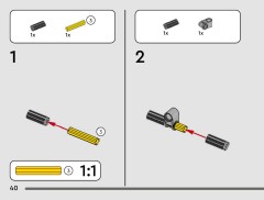 LEGO 42211 instructions page 40 – build guide
