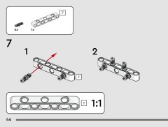 LEGO 42211 instructions page 44 – build guide