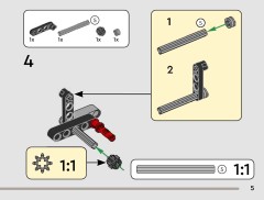 LEGO 42211 instructions page 5 – build guide