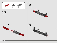 LEGO 42211 instructions page 52 – build guide