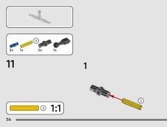 LEGO 42211 instructions page 54 – build guide