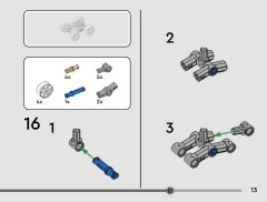 LEGO 42211 instructions page 13 – build guide