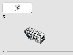 LEGO 42211 instructions page 8 – build guide