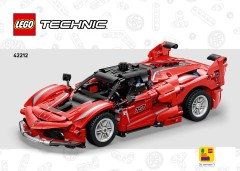 LEGO 42212 instructions page 1 – build guide