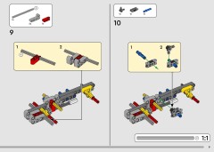 LEGO 42212 instructions page 9 – build guide
