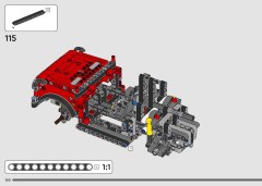 LEGO 42213 instructions page 100 – build guide