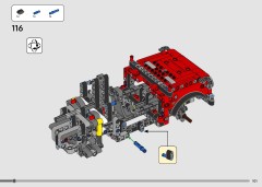 LEGO 42213 instructions page 101 – build guide