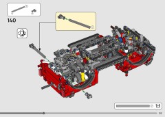 LEGO 42213 instructions page 123 – build guide