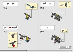 LEGO 42213 instructions page 133 – build guide