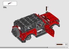 LEGO 42213 instructions page 167 – build guide