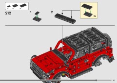 LEGO 42213 instructions page 181 – build guide