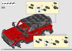LEGO 42213 instructions page 182 – build guide