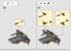 LEGO 42213 instructions page 21 – build guide