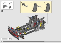 LEGO 42213 instructions page 74 – build guide