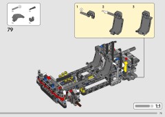 LEGO 42213 instructions page 75 – build guide