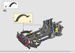 LEGO 42213 instructions page 77 – build guide