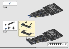 LEGO 42214 instructions page 189 – build guide