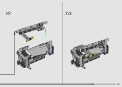 LEGO 42214 instructions page 221 – build guide