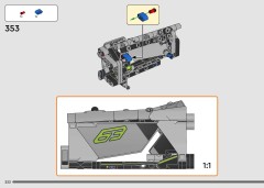 LEGO 42214 instructions page 222 – build guide
