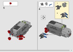 LEGO 42214 instructions page 9 – build guide