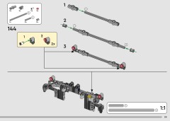 LEGO 42214 instructions page 99 – build guide