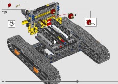 LEGO 42215 instructions page 104 – build guide