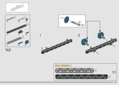 LEGO 42215 instructions page 127 – build guide